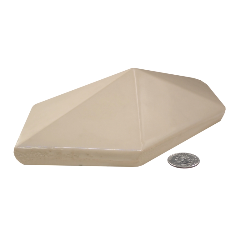 PLURIFY - 5X9 DIAMOND, IVORY, GLOSSY